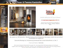 Tablet Screenshot of feuer-flamme.de